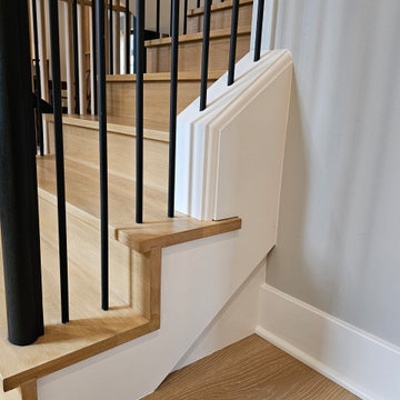 Project #115 | Staircase with Continuous Rail System Without Newels