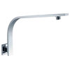 Fontana Luxurious Solid Brass Construction Chrome Wall Mounted Rising Shower Arm