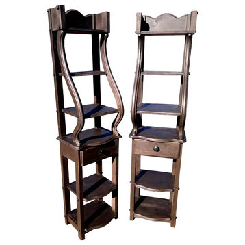 Farmhouse Italian Style Stands, Set of 2
