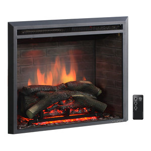 Cozy Glow Electric Fireplace Transitional Indoor Fireplaces
