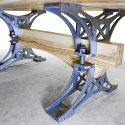 White Ash Truss Dining Table - Dining Tables