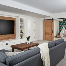 Lake upstairs couch room
