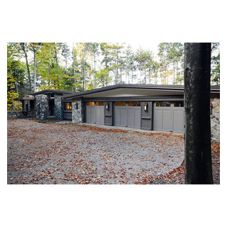 Frank Lloyd Wright Inspired Home - Craftsman - Garage - Other - by ...