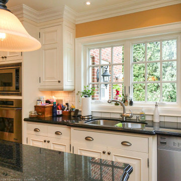 Double Casement Window in Pretty Kitchen - Renewal by Andersen Greater Toronto,