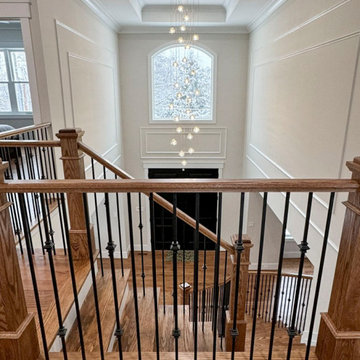 Project #117 | Custom Twist on a Classic L-Shaped Stair
