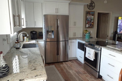 Trendy kitchen photo in Tampa