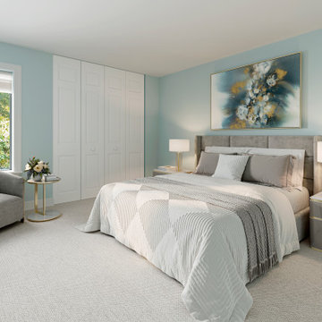 Virtual Staging Examples - Transitional Style