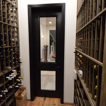 Custom Wine Racks Behind Barolo Door