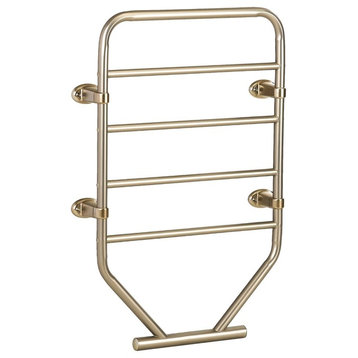 Jerdon RTS Warmrails Mid Size Wall Mounted or Floor Standing Towel Warmer, 34-In