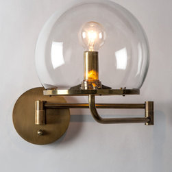 Alan Wanzenberg for Remains Lighting - Swing Arm Wall Lamps