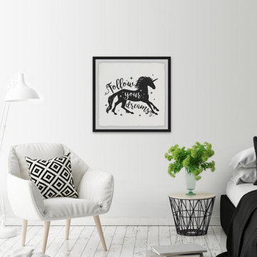 "Follow Your Dreams II" Framed Painting Print