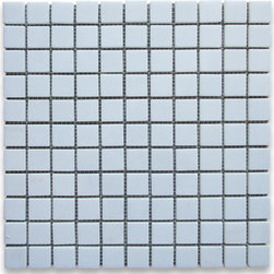 Stone Center Online - Thassos White 1 x 1 Square Mosaic Tile Polished - Marble from Greece - Mosaic Tile