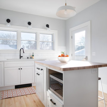 NE Minneapolis Kitchen & Half Bath
