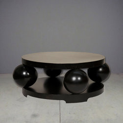 curving metal coffee table - Coffee Tables