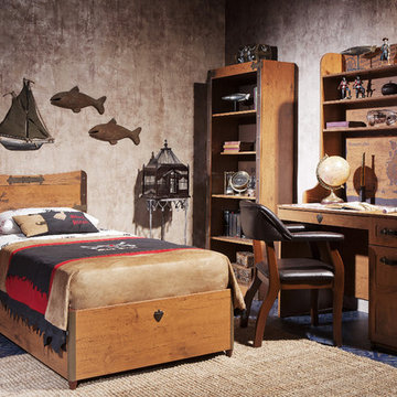 Pirate ship bedroom