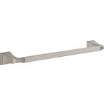Delta - Delta Dryden 18" Towel Bar, Stainless, 75118-SS - Complete the look of your bath with this Dryden Towel Bar.  Delta makes installation a breeze for the weekend DIYer by including all mounting hardware and easy-to-understand installation instructions.  You can install with confidence, knowing that Delta backs its bath hardware with a Lifetime Limited Warranty.