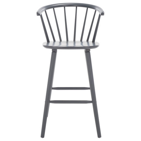 Safavieh Blanchard Bar Stool, Grey