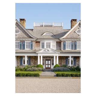 Oceanfront Shingle - Beach Style - Exterior - New York - by VanderHorn ...