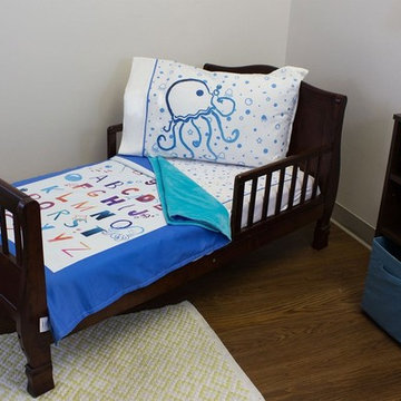 A B Under the Seas Toddler Bedding Set