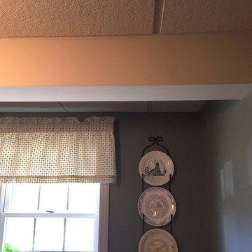 Drywall Beam Before Finish