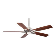 Minka Aire Dyno 52 in. 5-Blade LED Indoor Ceiling Fan, Brushed Nickel