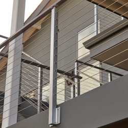 Side Mount Cable Post - Stair Parts