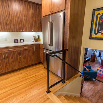 Project 2966-1 Mid-Century Modern Kitchen + Mudroom + Basement Remodel