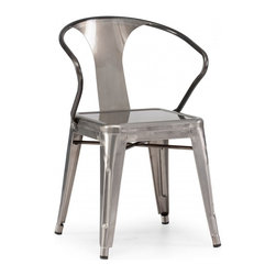 Helix Gunmetal Dining Chair - Dining Chairs