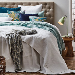 Resort Quilted Bedspread - White - Quilts & Quilt Sets