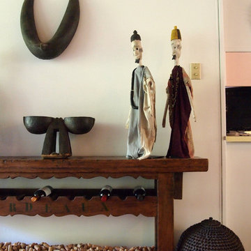 My Houzz: African Art and Midcentury Style in a Louisiana Home