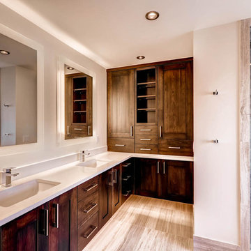 Contemporary master bath in Denver, CO