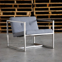 Delano Chair -Billiards Nickel - Products