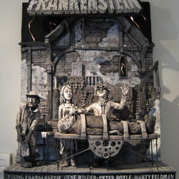 Home Theater 3-Dimensional Clay Movie Poster Sculptres - Artwork