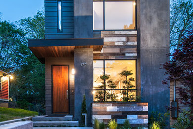 This is an example of a modern home in Atlanta.