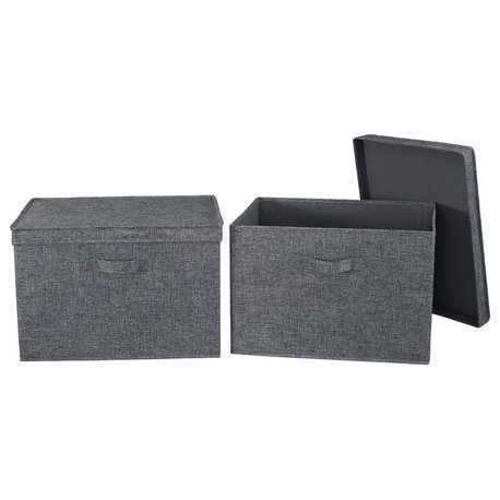 Wide KD Storage Box With Lid Box