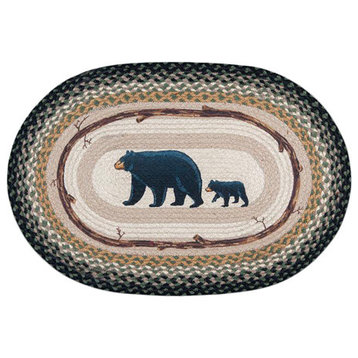 Mama and Baby Bear Oval Patch 20"x30"