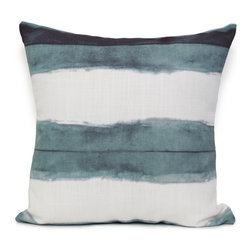 Shibori Cushions Stripe Ocean - Decorative Cushions