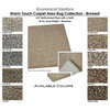 Warm Touch 35 oz. Carpet Rug Collection Browest, Bramble Round 12'