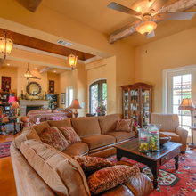 Entry ceiling treatment