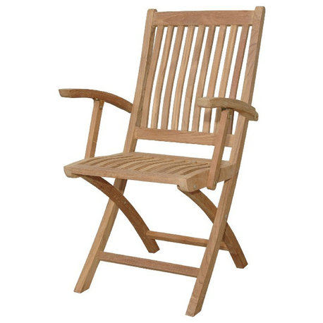 Anderson Teak CHF-105 Tropico Folding Armchair Set of 2