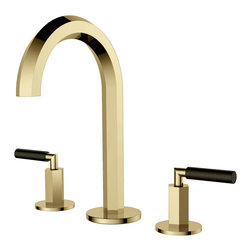 RBROHANT - 8"Widespread Bathroom Sink Faucet,Brush Gold - Bathroom Sink Faucets