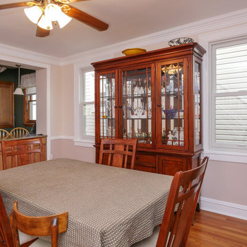 Pleasant Dining Room with New Windows