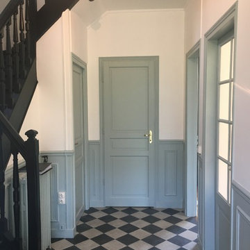 Jolie meulière rénovée avec un style rétro