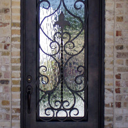 Single Iron Doors - Front Doors