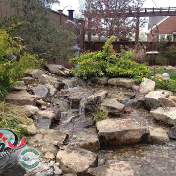 Pondless Waterfalls Ideas for your Kentucky Landscape