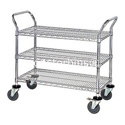 Wire Shelving - Office Carts And Stands