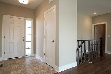 Inspiration for a timeless hallway remodel in Cedar Rapids