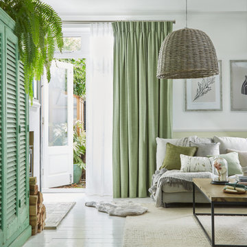 Sage Green Living Room Design