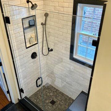 Enlarged Bathroom in Old Town Alexandria