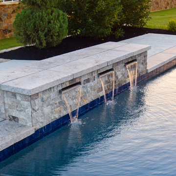 Westlake Modern Pool with Diving Platform